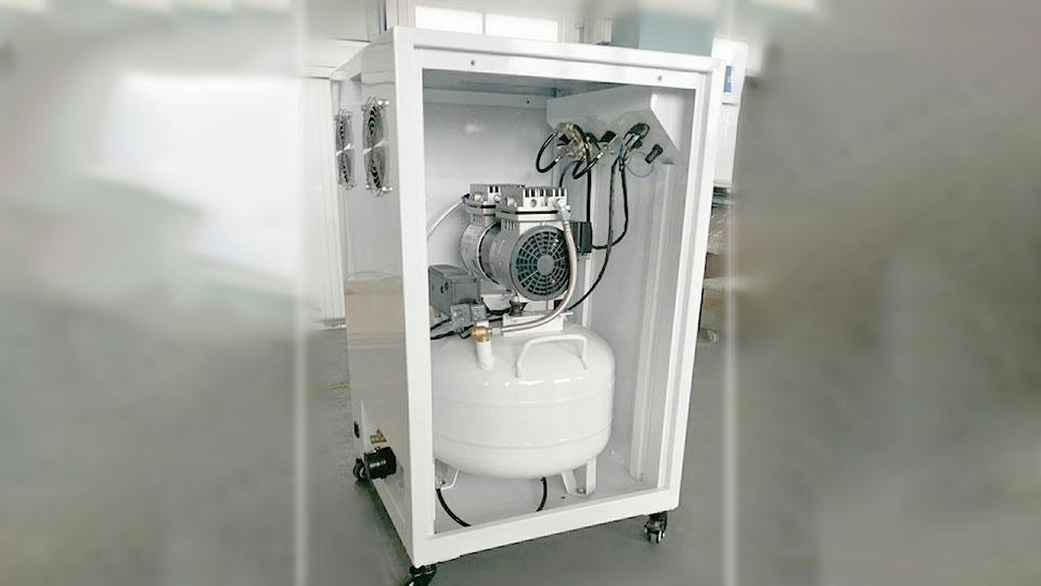 Medical machinery supporting, dental supporting all oil-free air compressor